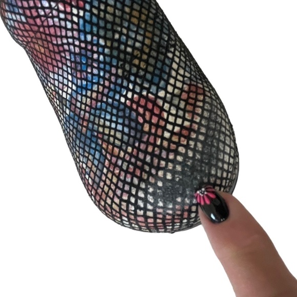 Sanita Pro Floral Ohana Comfort Professional Clog Mosaic Metallic Floral Sz 7.5 - Picture 8 of 10